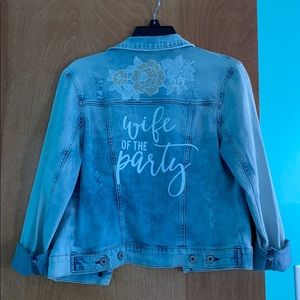 Wife of the Party Jean Jacket